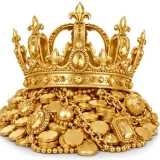 Gold treasure pile — SpeedAU